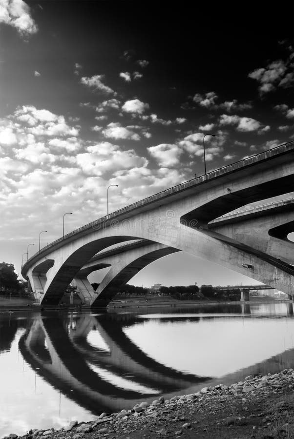 Architecture of bridge stock image. Image of majestic 16373359
