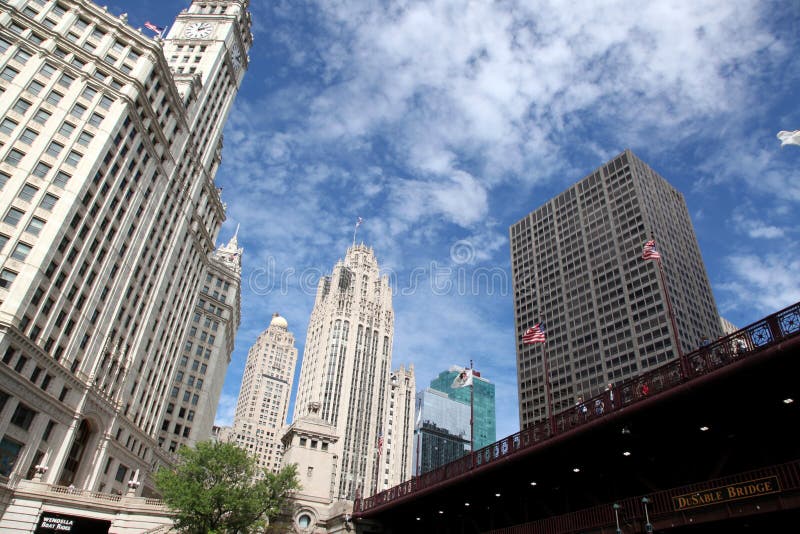 Architecture de Chicago photo stock