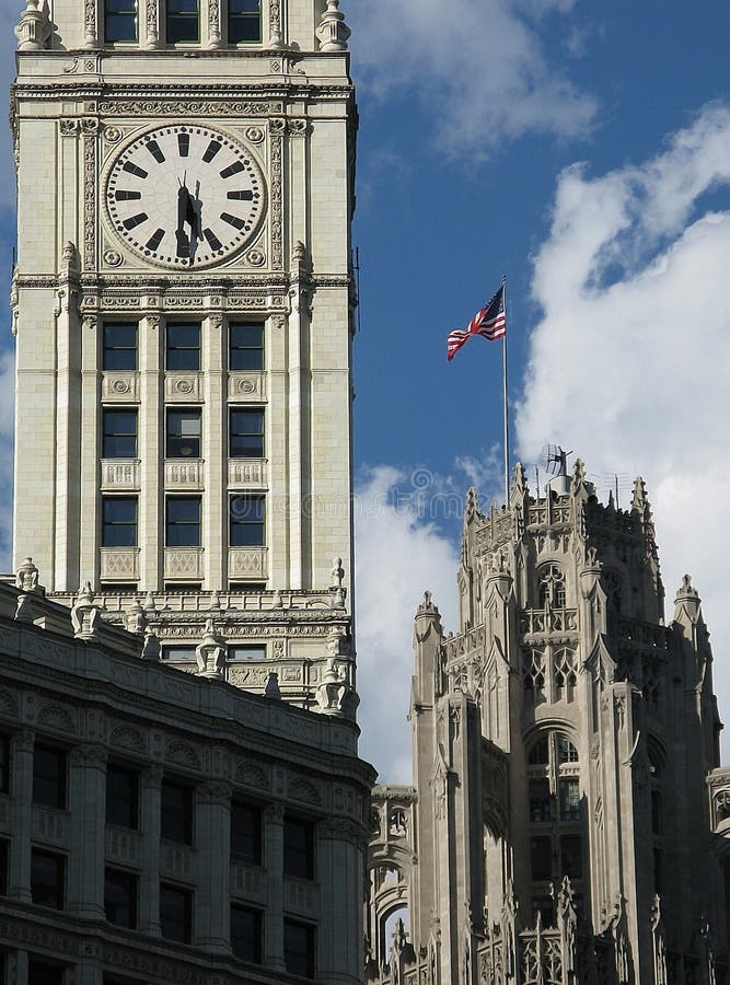 Architecture de Chicago photos libres de droits