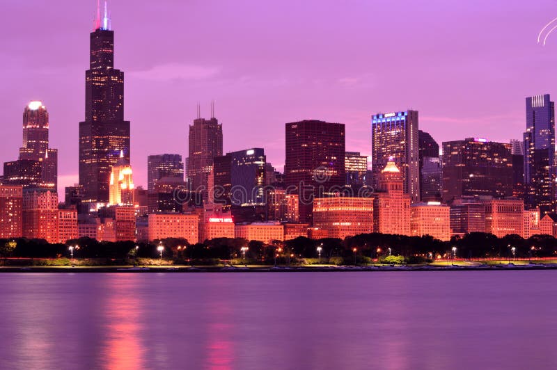Architecture de Chicago photographie stock libre de droits