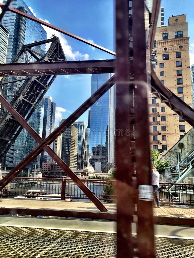 Architecture de Chicago photographie stock