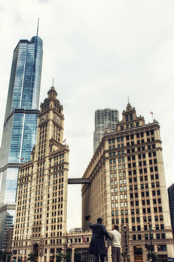 Architecture de Chicago photos libres de droits