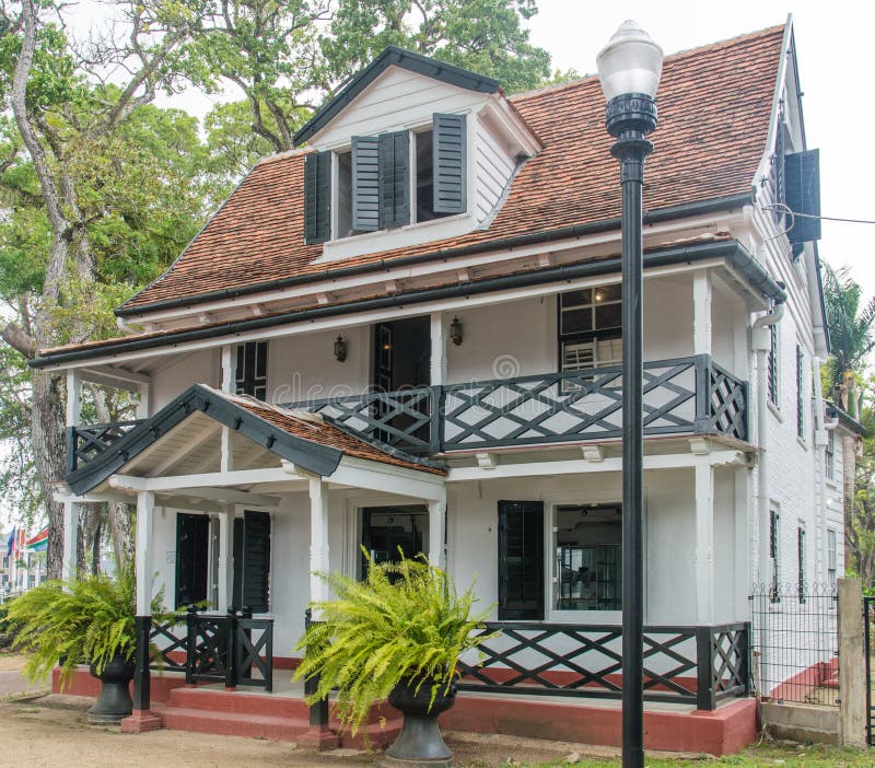 Architecture de Paramaribo images stock Architecture de Paramaribo images stock