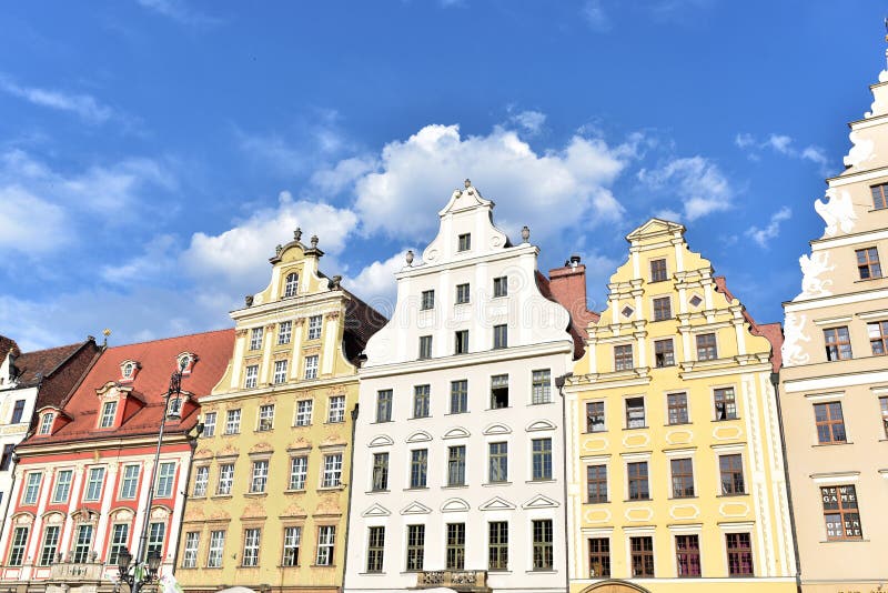 Architecture de Wroclaw images libres de droits Architecture de Wroclaw images libres de droits