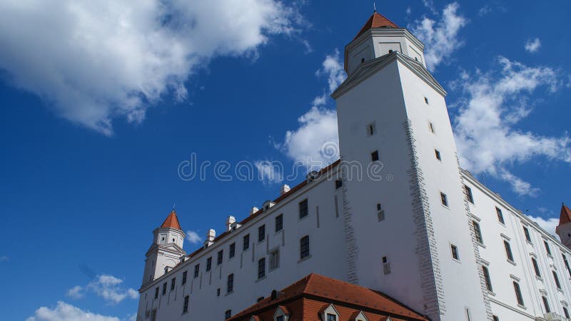 Bratislava je hlavné mesto Slovenska, krásna architektúra