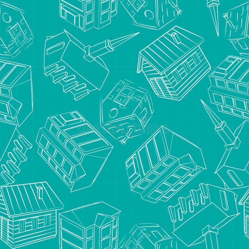 Architecture pattern stock vector. Illustration of building 28706080