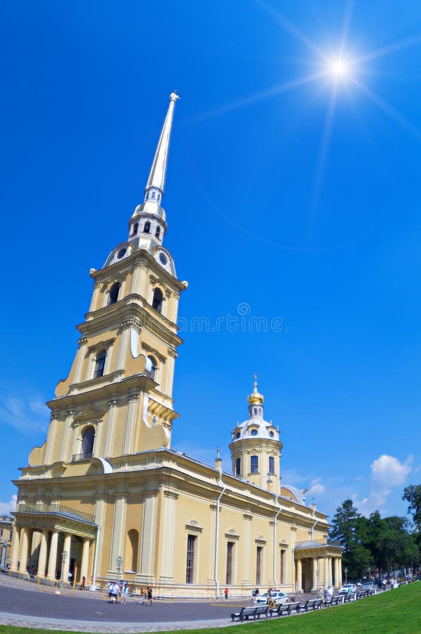 Architecture in the Petropavlovsk fortress