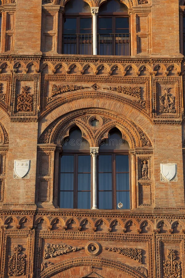 Architecture of Pisa stock image