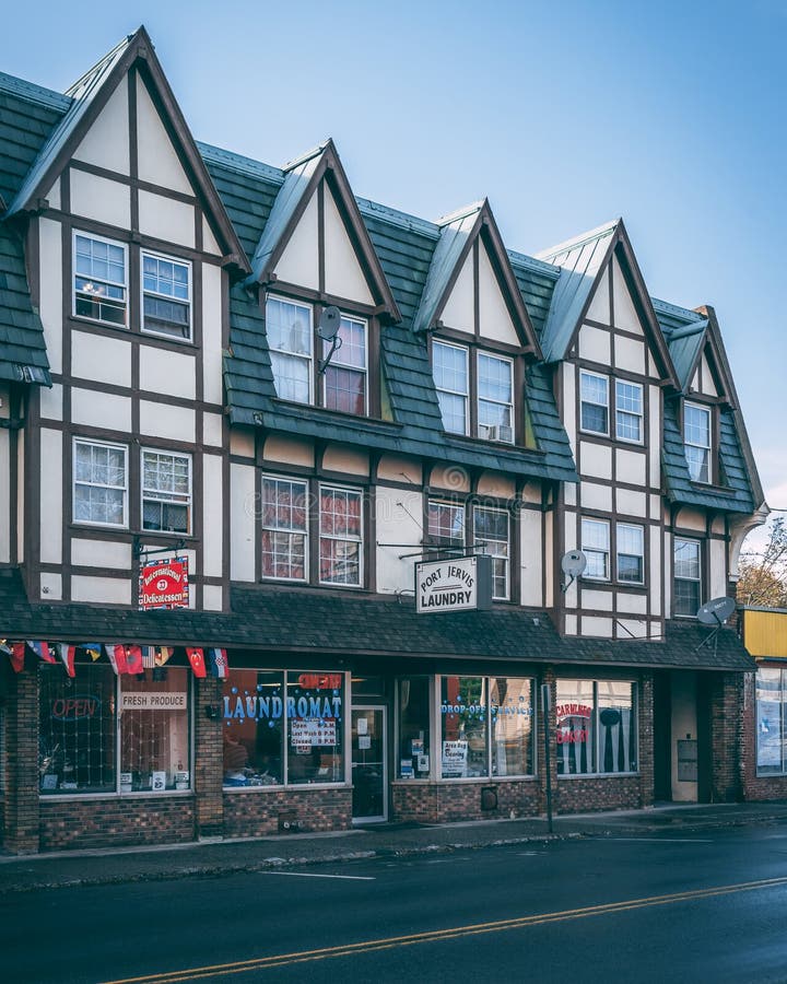 Port Jervis, NY USA April 10,2021 View of the Joseph Kucher