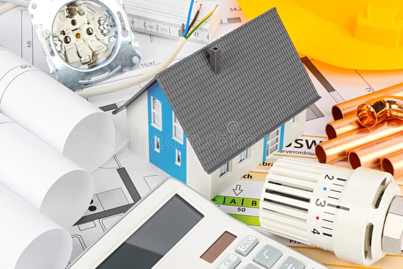 Architecture resindental house construction stock photo Architecture resindental house construction stock photo