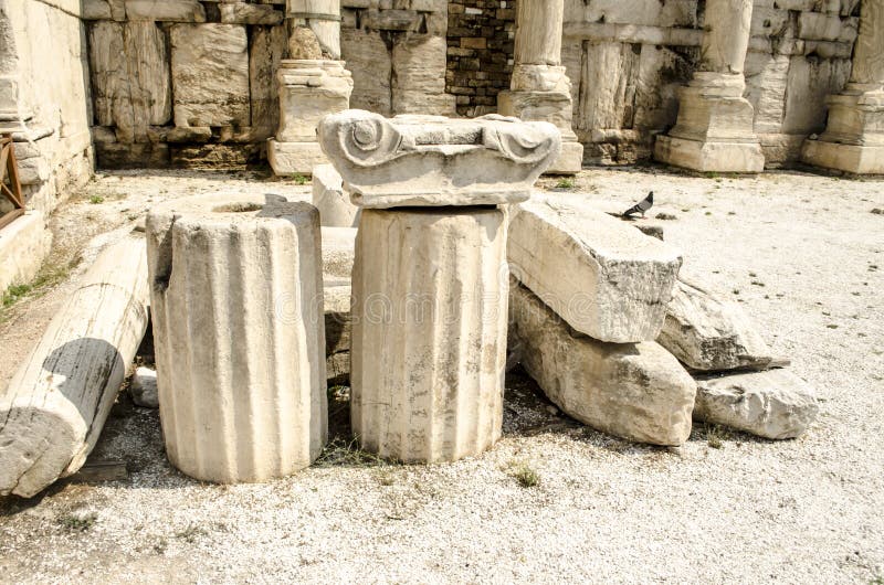 Architecture Roman History, Athens, Greece Stock Photo Image of athens, history 83692752