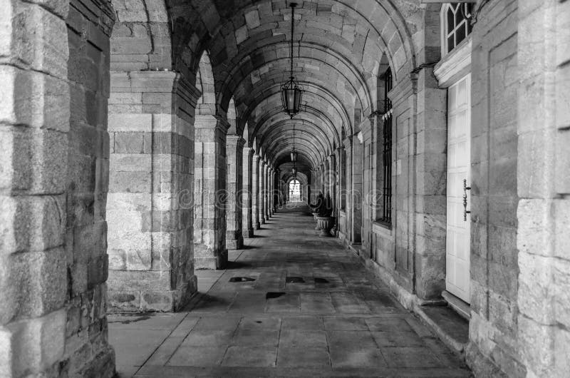 Architecture in Santiago de Compostela, Spain royalty free stock image Architecture in Santiago de Compostela, Spain royalty free stock image