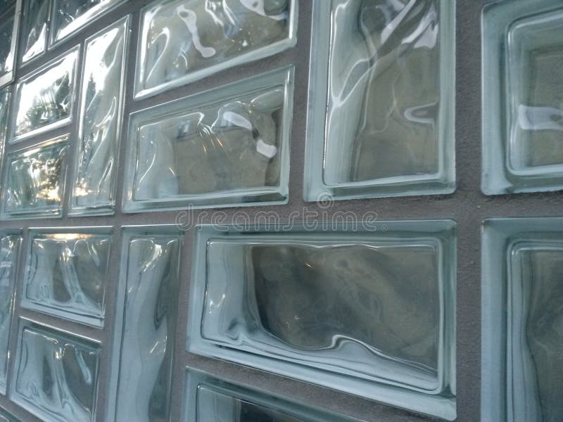 Glass bricks stock image. Image of transparent, indoor 3635453