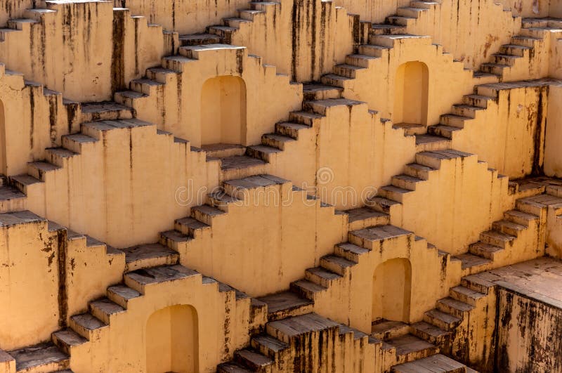 Architecture of stairs at Abhaneri baori stepwell in Jaipur Rajasthan india. Architecture of stairs at Abhaneri baori stepwell in Jaipur Rajasthan india royalty free stock photo Architecture of stairs at Abhaneri baori stepwell in Jaipur Rajasthan india. Architecture of stairs at Abhaneri baori stepwell in Jaipur Rajasthan india royalty free stock photo