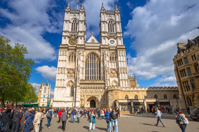 Architecture of the Westminster Abbey in London