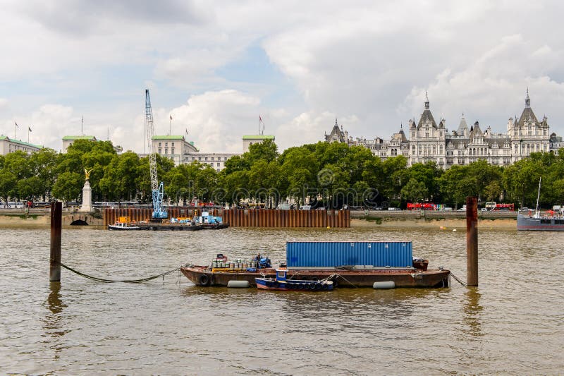 Architectuur van Londen, Engeland, het UK royalty-vrije stock afbeeldingen