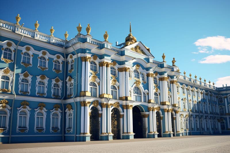 Architektoniczny splendor st petersburgs ilustracja wektor