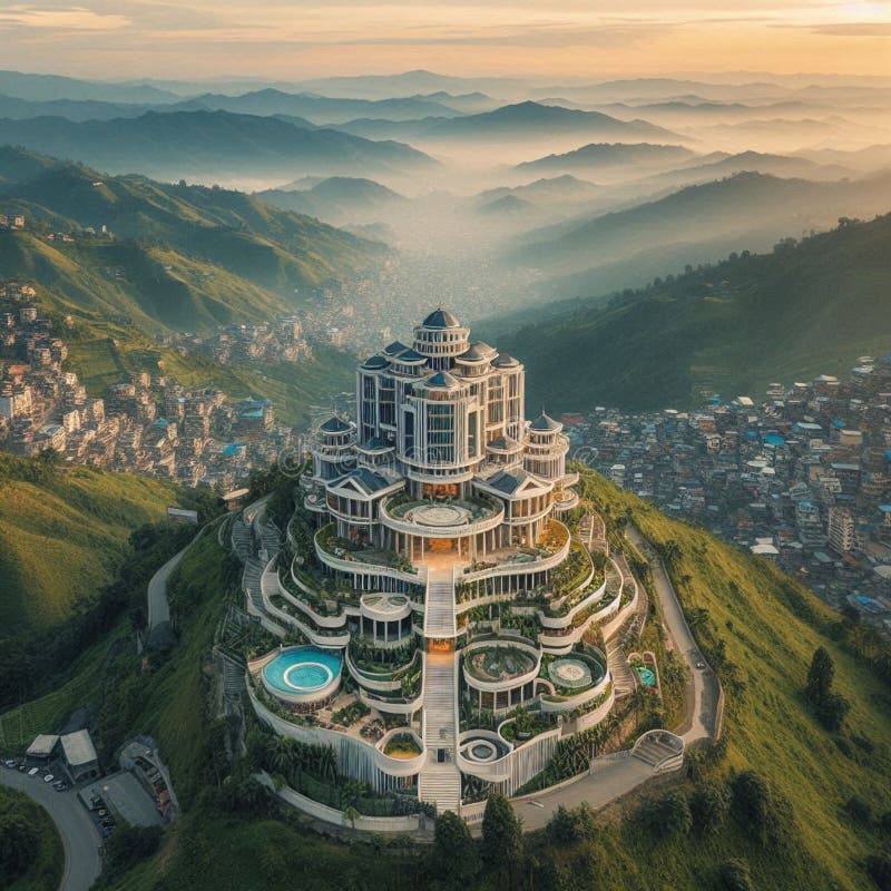 Architektoniczny splendor : świętowanie piękna budynków w oszałamiającym świecie ilustracji