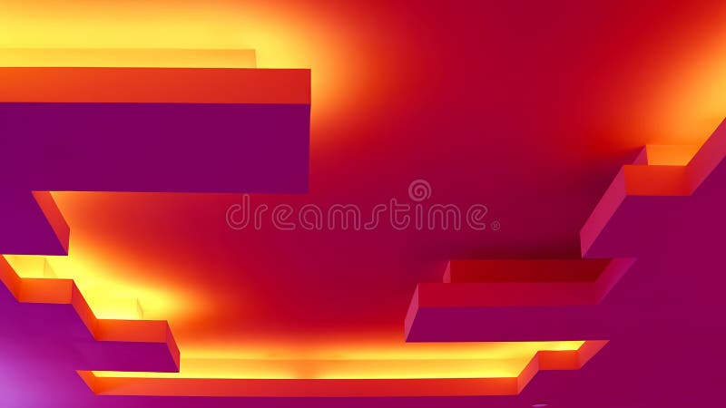 Beleuchtete Abstrakte Decke Stockfoto - Bild von decke, abstrakte: 27206654