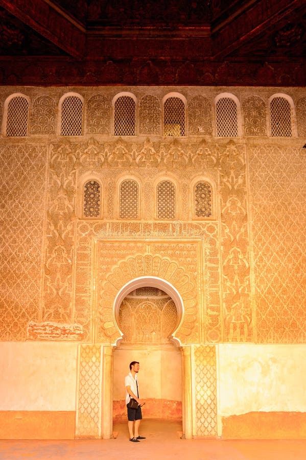 Architektur des Marrakesch-Marokkos