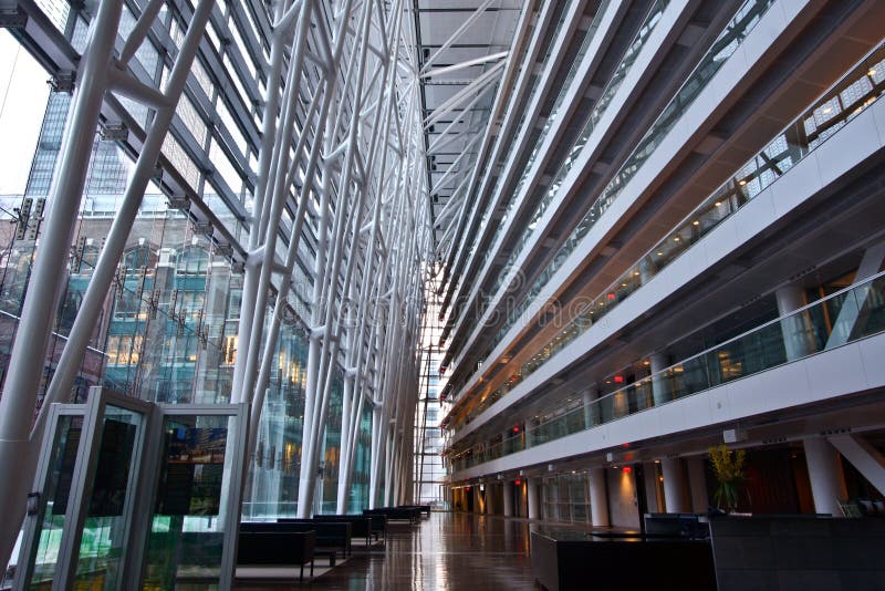 Architettura Aziendale Moderna fotografia stock libera da diritti