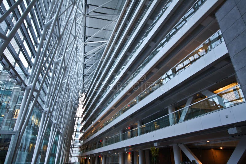 Architettura Aziendale Moderna fotografia stock libera da diritti