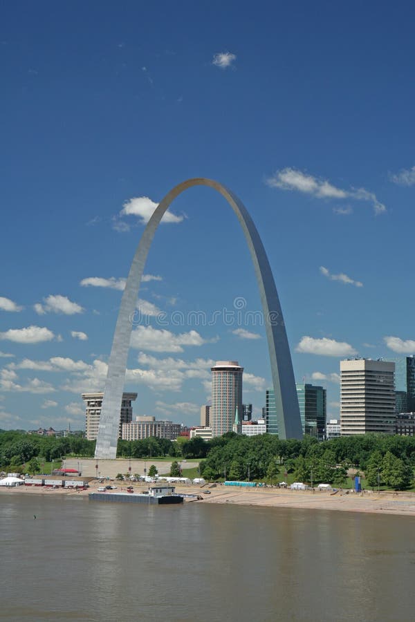 Arco Del Gateway De St. Louis Foto editorial Imagen de arco, oeste