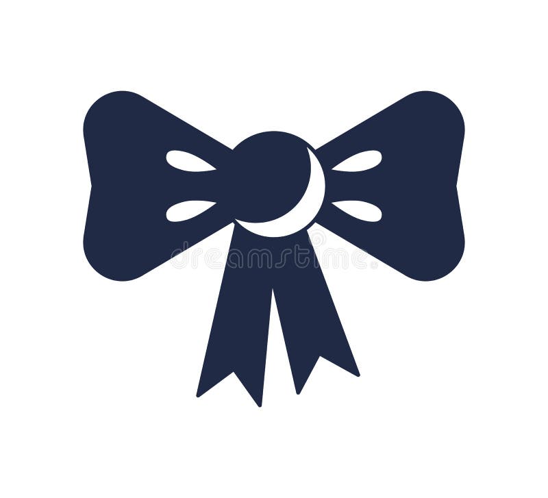 Arco del regalo con el icono del vector de la cinta libre illustration Arco del regalo con el icono del vector de la cinta libre illustration