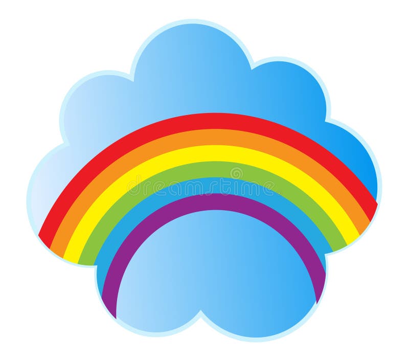 Arco-íris ilustração do vetor