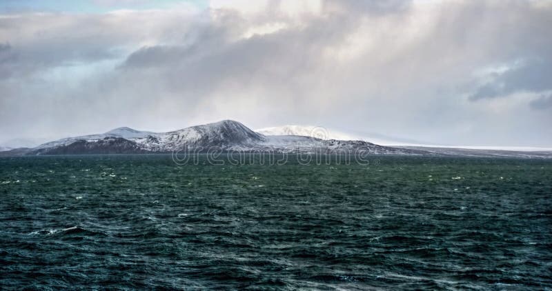 Arctic coast Bering sea