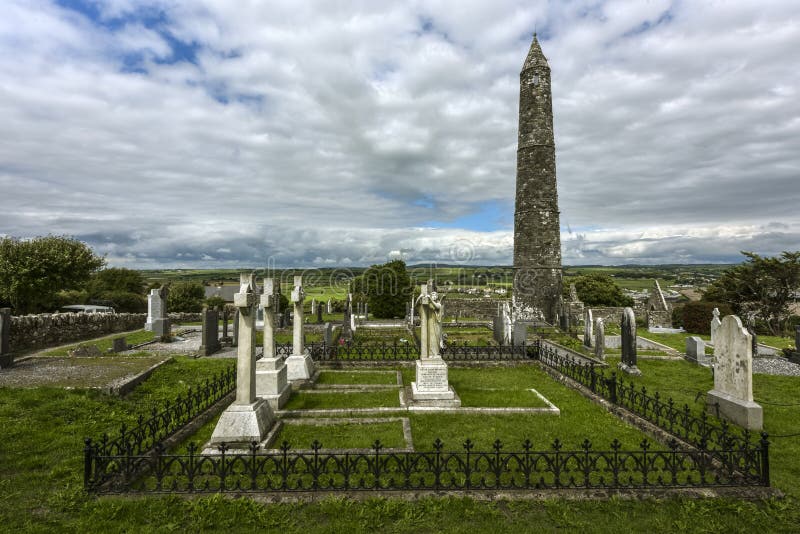 Ardmore Round Tower And Ruins Of St Declan S Church Youghal Waterford Ireland Stock Photo Image Of Cementery Ireland Ardmore Round Tower And Ruins Of St Declan S Church Youghal Waterford Ireland Stock Photo Image Of Cementery Ireland