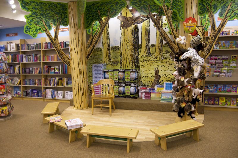 Area di storia della libreria dei bambini