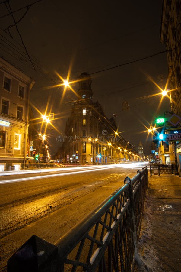 The Area of Five Corners in St. Petersburg Stock Photo Image of area