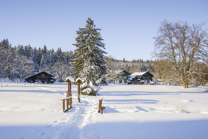 Area naturale conservata Kladska vicino alla piccola città della Boemia ad ovest Marianske Lazne Marienbad - repubblica Ceca dell immagini stock libere da diritti
