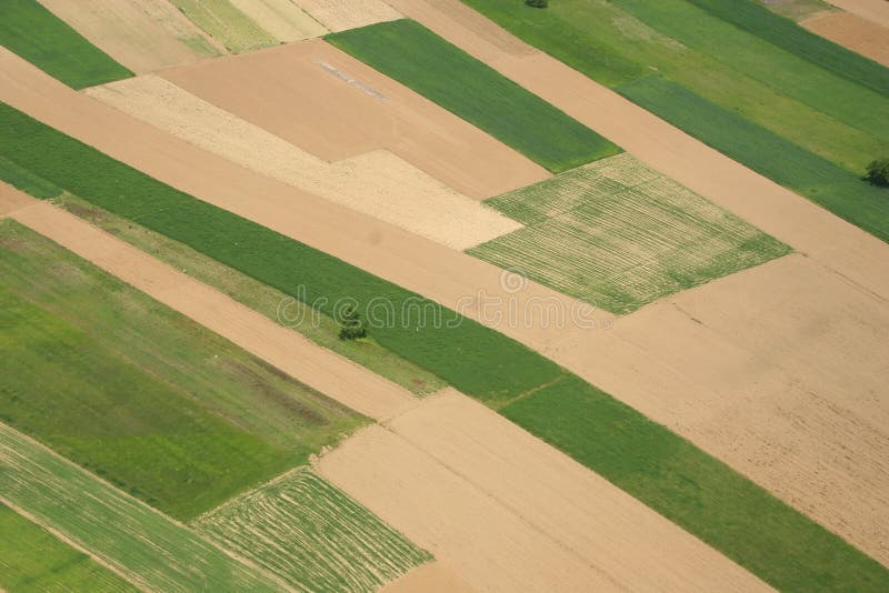 Areal view stock photography