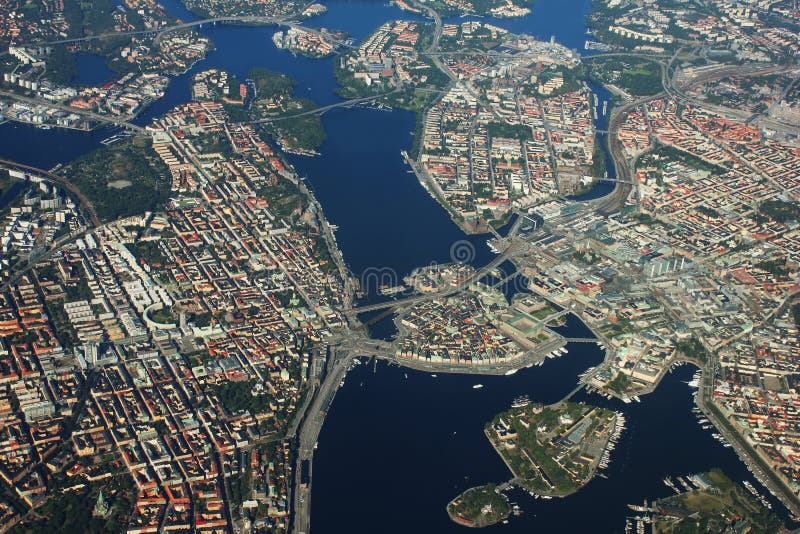 areal över den stockholm sweden sikten arkivfoton areal över den stockholm sweden sikten arkivfoton