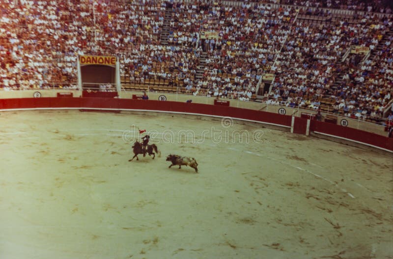 The Arena for Corrida in Spain Stock Image Image of game, arena 39016227