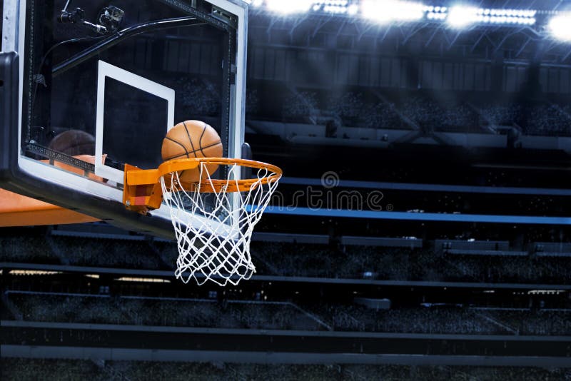 Arena de Basquetebol foto de stock royalty free