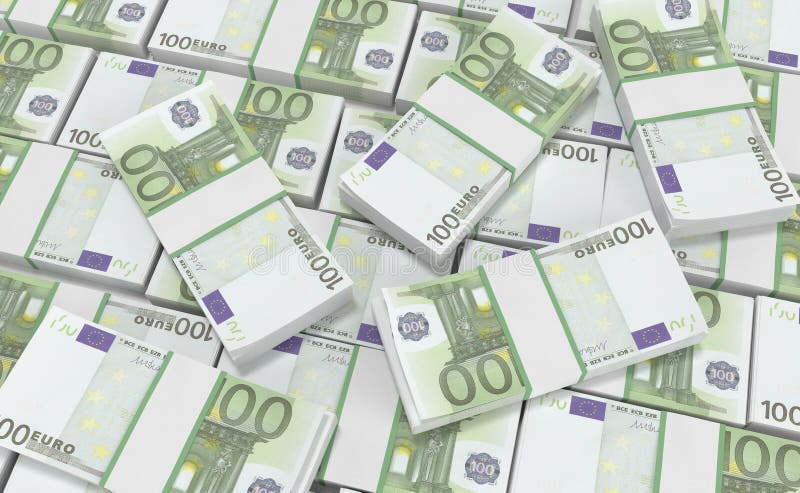 argent de l'euro 100 euro fond d'argent liquide Euro billets de banque d'argent