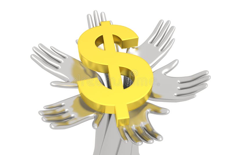 Argent sur une base solide illustration stock Argent sur une base solide illustration stock