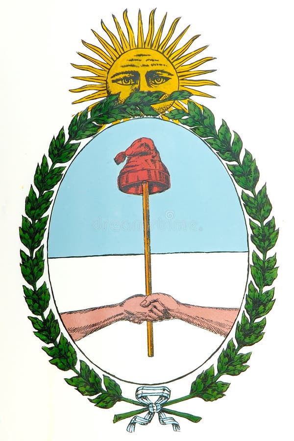 Argentina Coat Of Arms Stock Illustration Illustration Of Latin 5307738