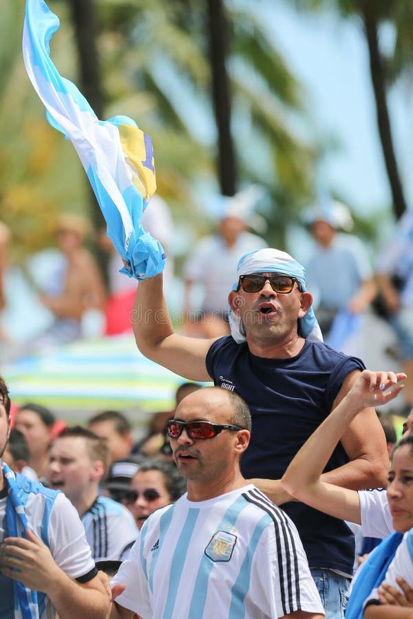 Argentina soccer fans editorial photography. Image of waves - 42453092