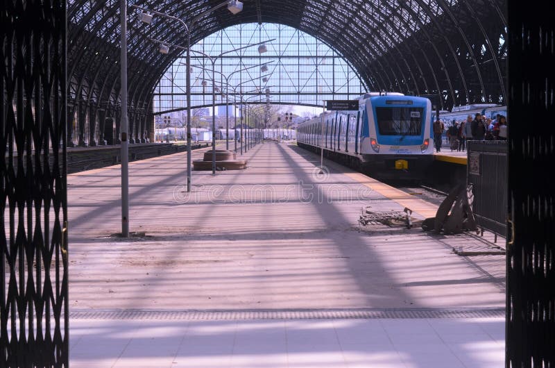 Train station in Buenos Aires Argentina. Train station in Buenos Aires Argentina