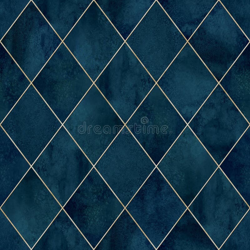 Watercolor argyle abstract geometric plaid seamless pattern with silver glitter line contour. Watercolour hand drawn dark sea teal turquoise texture background. Stained glass window print. Watercolor argyle abstract geometric plaid seamless pattern with silver glitter line contour. Watercolour hand drawn dark sea teal turquoise texture background. Stained glass window print