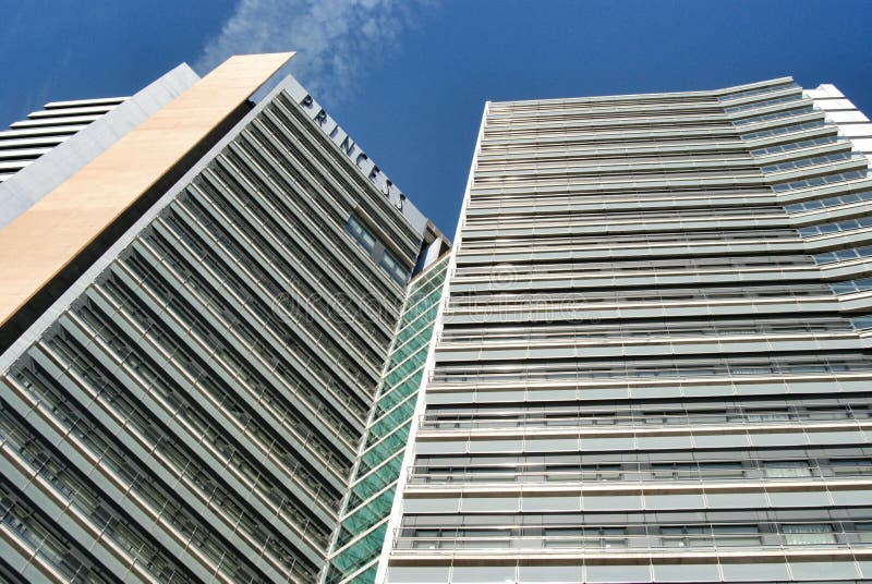 Arhitectură modernă din Barcelona stock photography