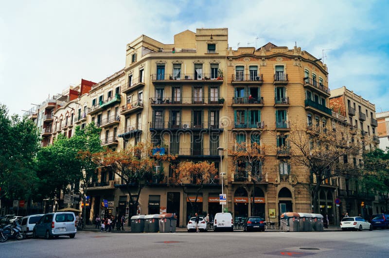 Arhitectură și clădiri în Barcelona royalty free stock photos