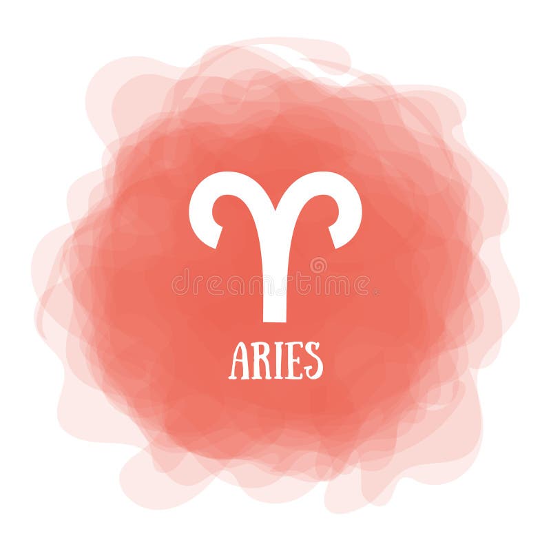 aries Sinal do zodíaco Calendário astrológico r Círculo fumarento Linha símbolo ilustração do vetor aries Sinal do zodíaco Calendário astrológico r Círculo fumarento Linha símbolo ilustração do vetor