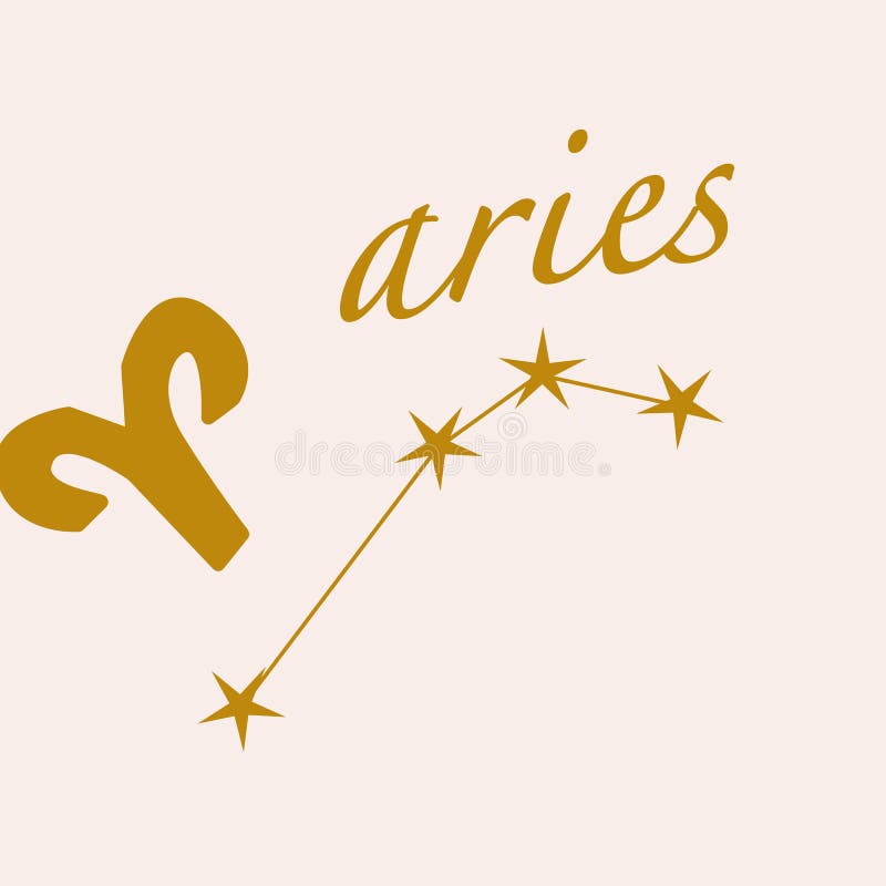 Aries vector illustration stock vector. Illustration of galaxy - 172928427