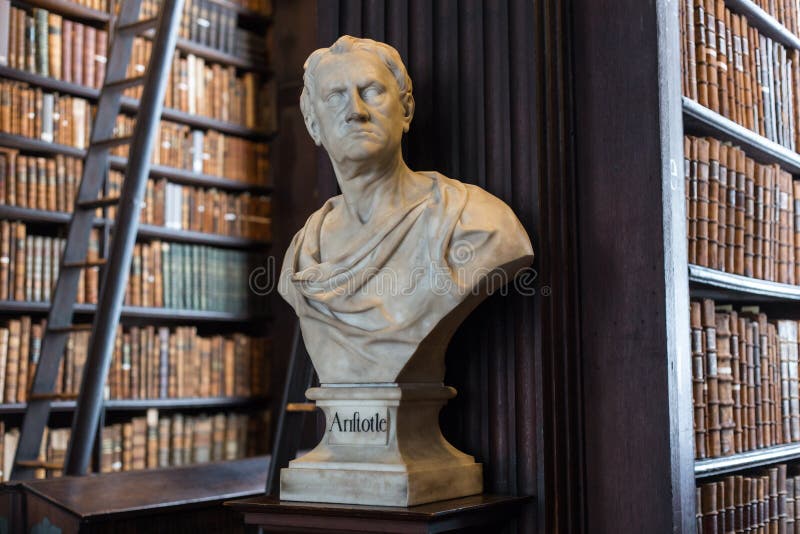 Un bucluc aristotel în facultate stock images