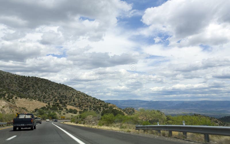 Arizona Roads stock image